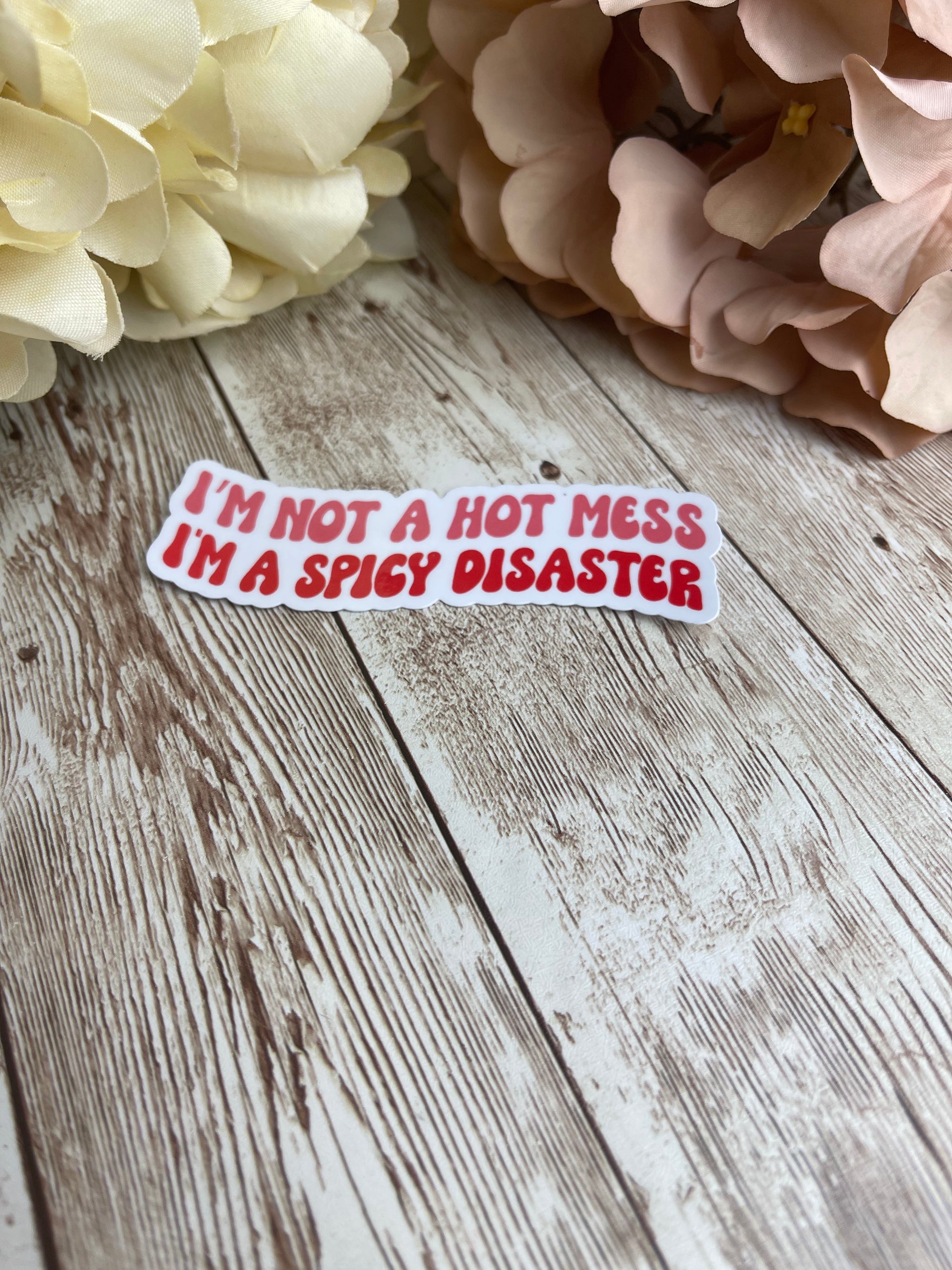 I’m not a hot mess - Sticker