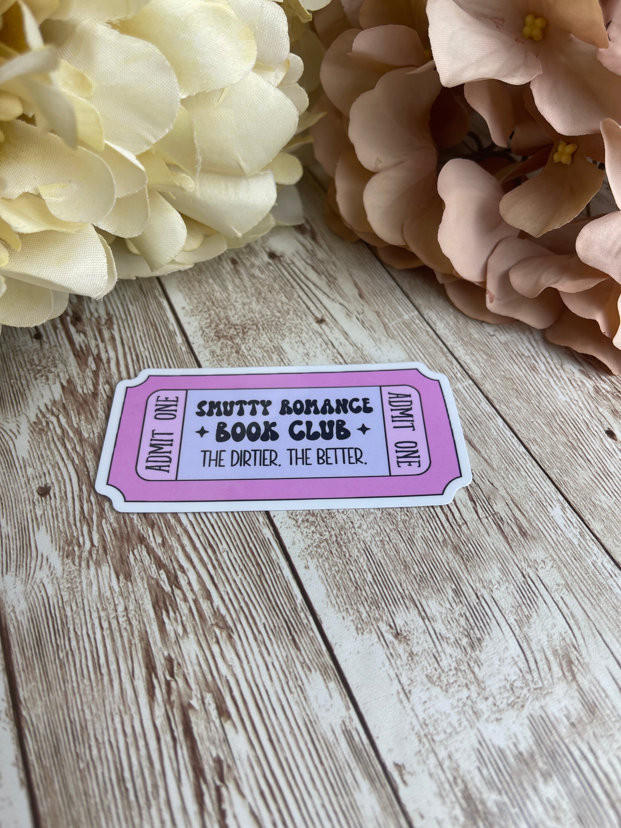 Smutty Romance Book Club - Sticker