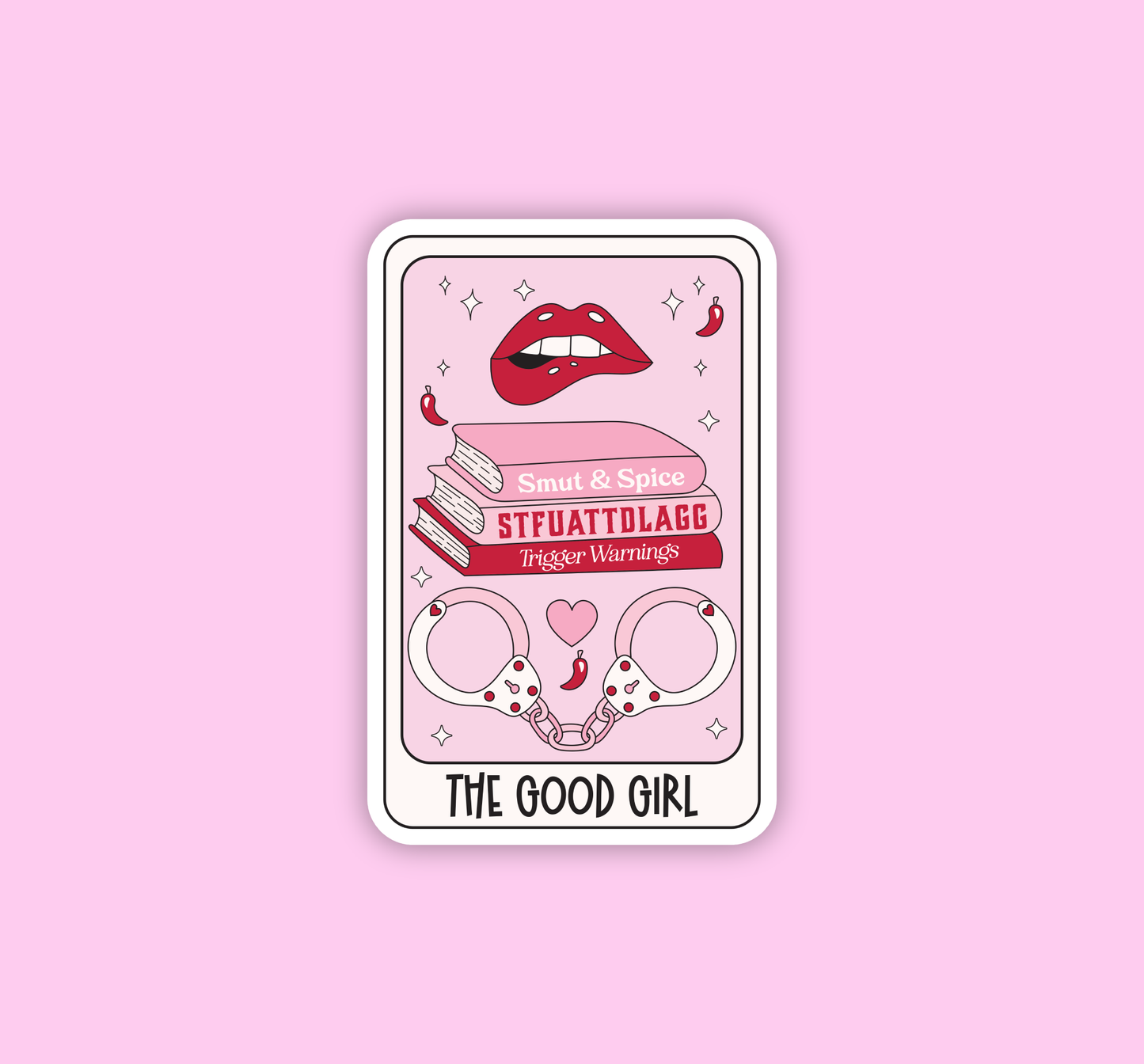 Tarot "the good girl" sticker