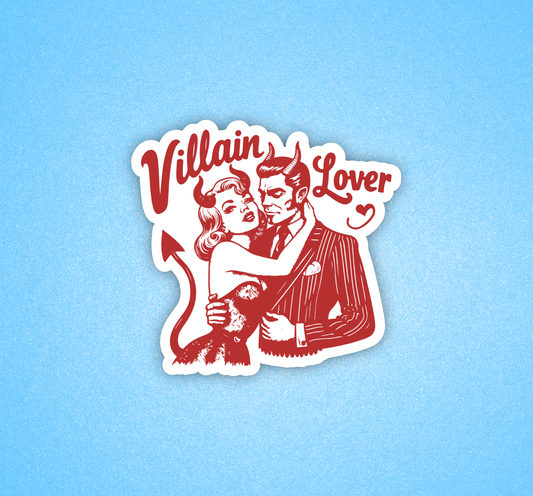 Villain lover, Kindle sticker