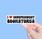 I love independent bookstores
