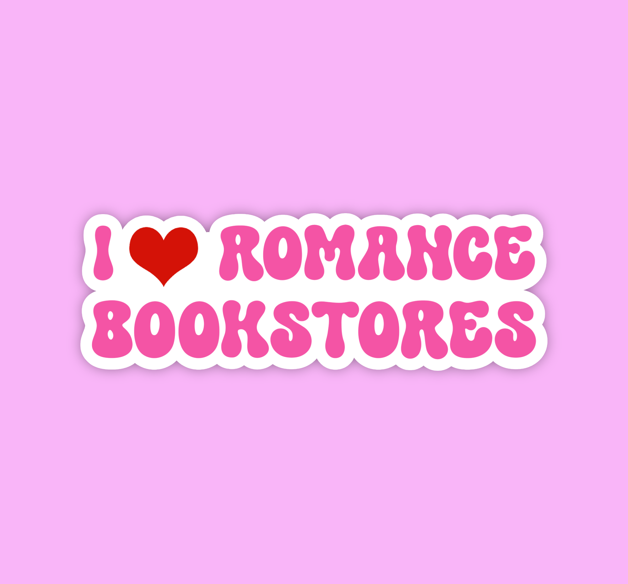 I love romance bookstores
