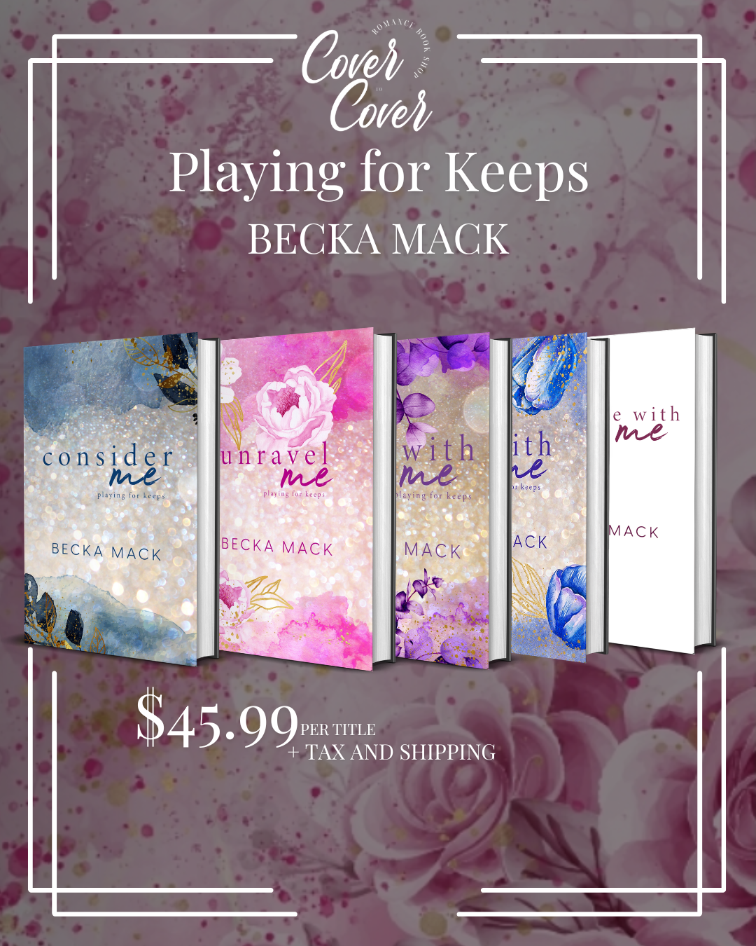 Ships December 2026 - Becka Mack - Playing for Keeps (original collection)