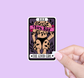 Tarot card Yes Sir "the good girl" sticker