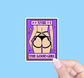 Tarot card "the good girl" sticker