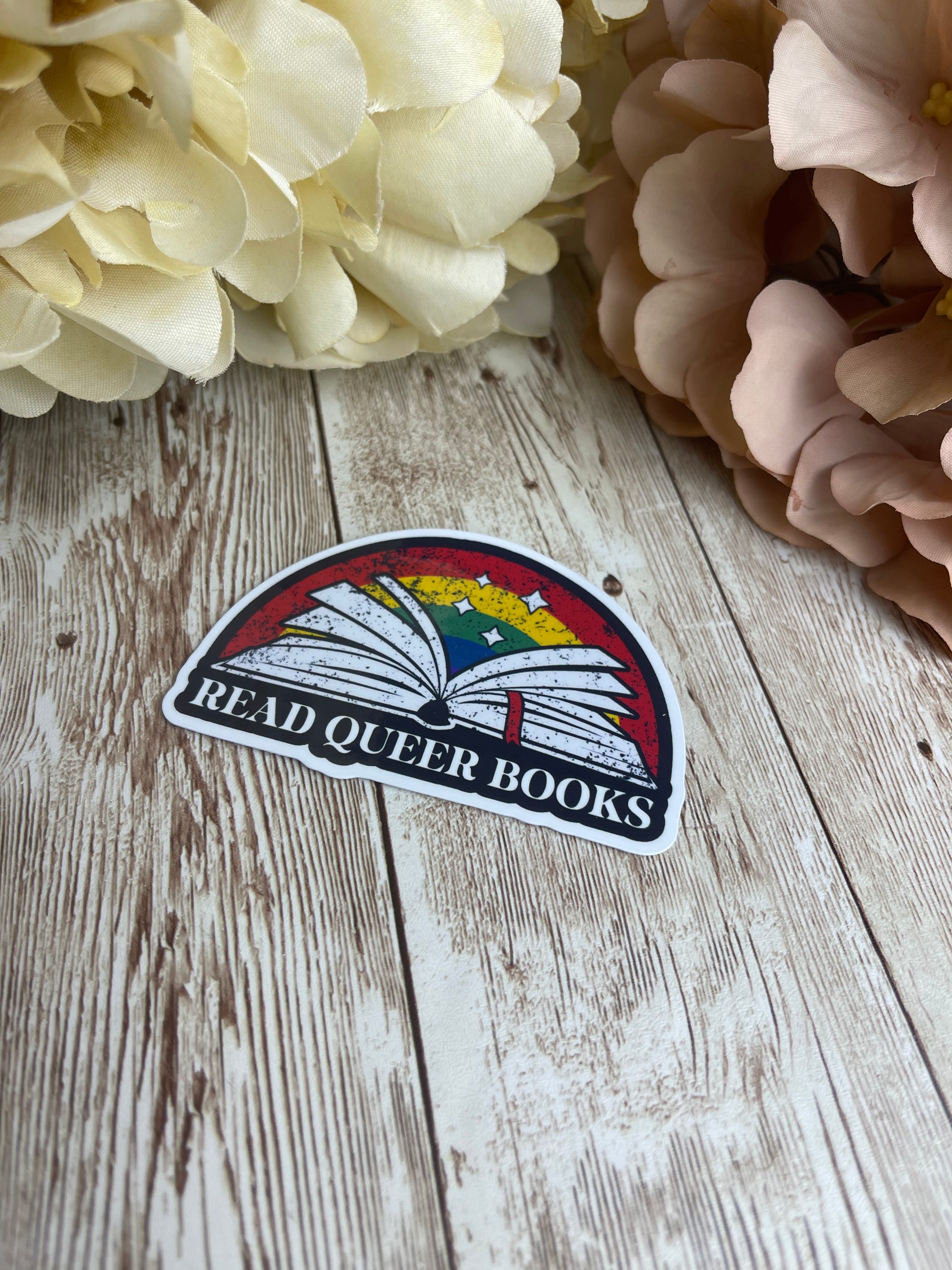 Read Queer Books - Sticker