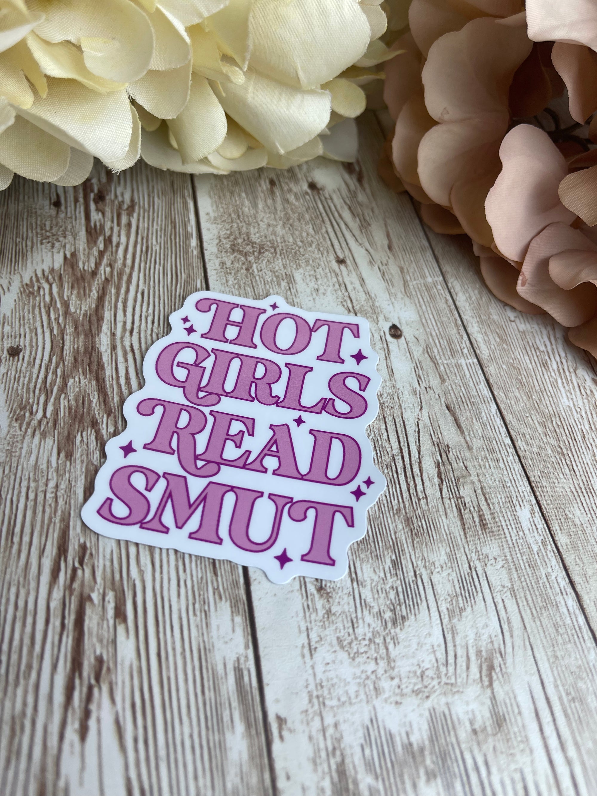 Hot Girls Read Smut - Sticker