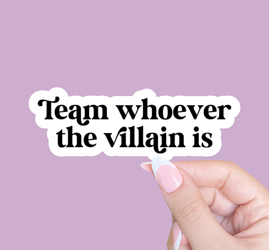 Team whoever the villain is