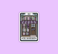 Tarot Sticker - The Bookshop